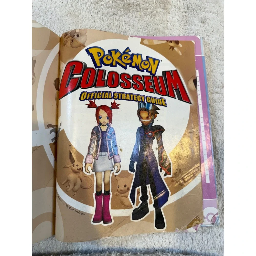Pokemon Colosseum Official Strategy Guide BradyGames Nintendo GameCube 2004